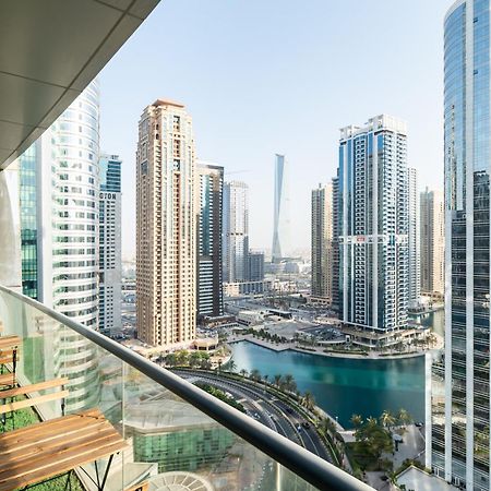 Cozy Modern One Bedroom In Indigo Tower Dubai Exterior foto